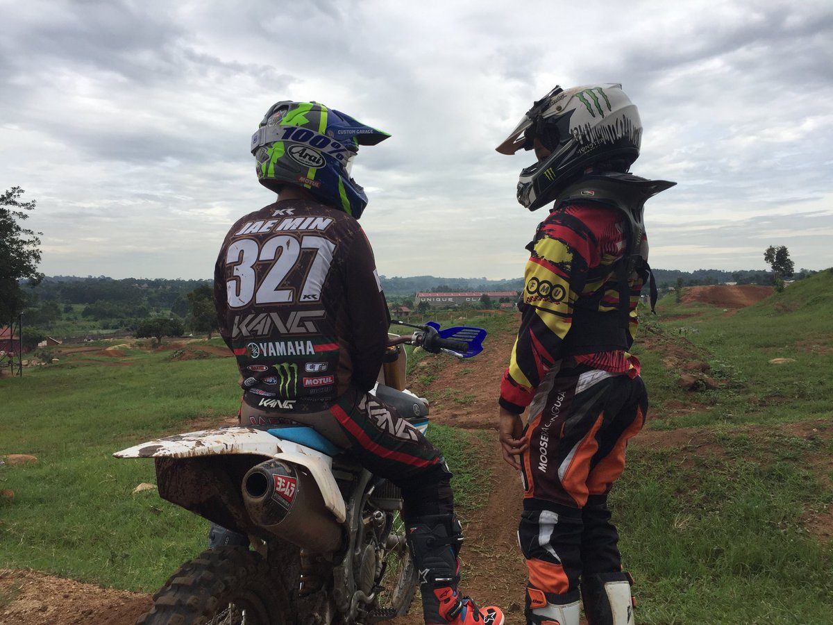 WilliamFBlick's tweet photo. My daughter #IsabellaBlick @JesaFarmDairy #MultipleIndustries A 5time national champion with JAE MIN Korean MXchampion who will guest ride @MountainDewUg National Motocross championship Busika @fmu_Uganda @CedricNdilima @Jude_Mugabi @AishaSports @CynthiaNyamai @TotalUgandaInfo https://t.co/0GaUT6dSIU