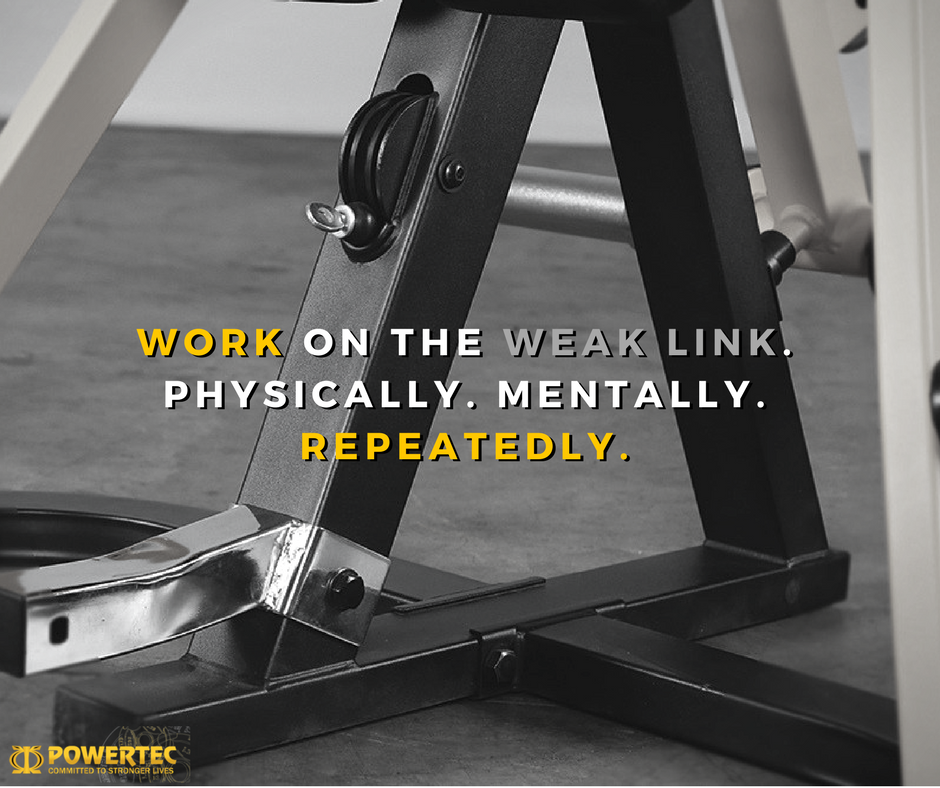 Powertec's tweet photo. Because you are only as strong as your weakest link.
Start working out those weak links with ... https://t.co/nwhO24mDmL
#powertecstrong #fitness #fit #gym #abs #body #hardwork #motivation #dedication https://t.co/elrH2LqkLr