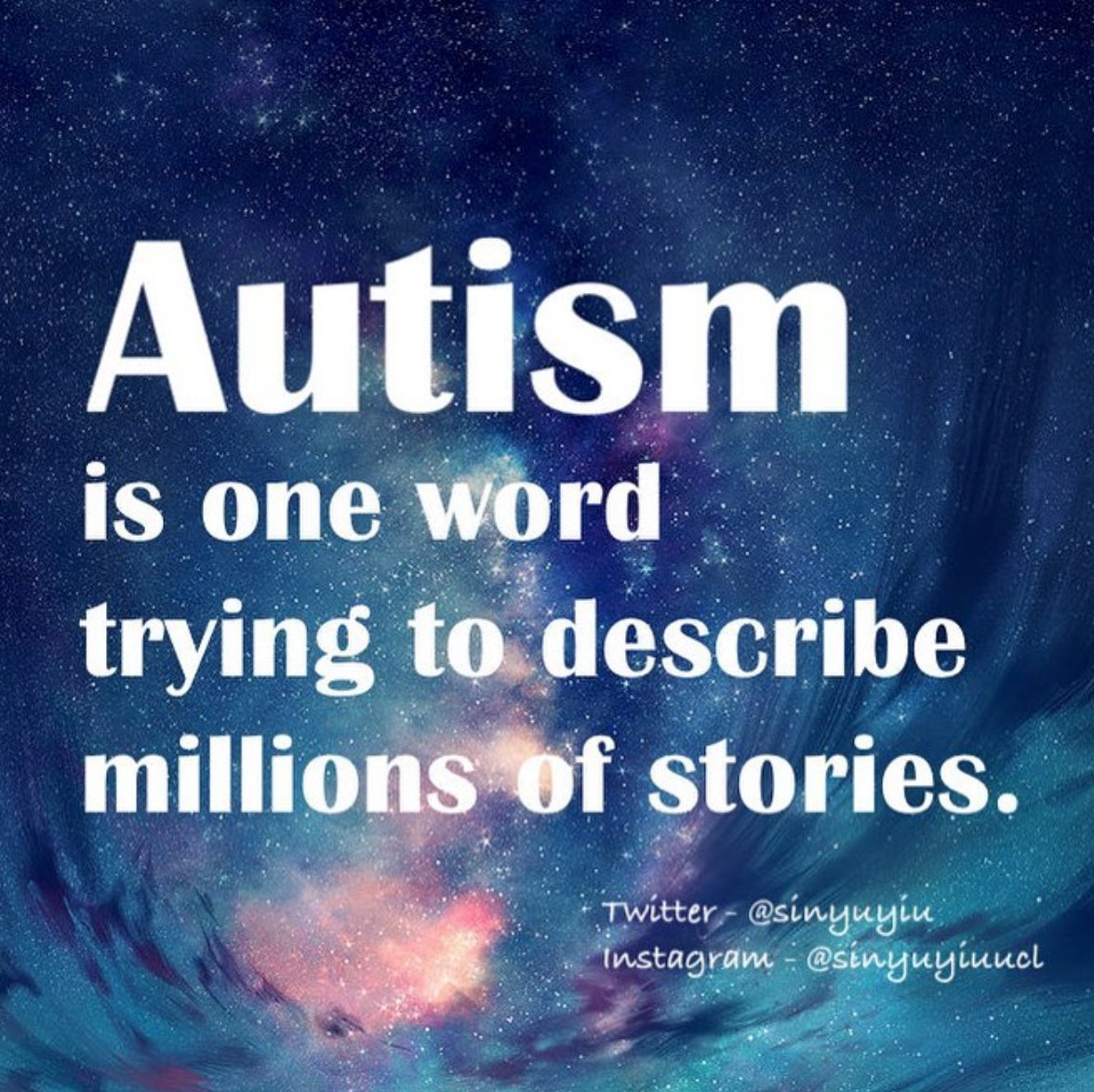 Everyone is unique 🌟 if you’re interested in taking part in my 15min online survey, please enter link: is.gd/sleepinautism. Have a great week! ❤️😊 #Autism #AutismAwareness #autismparents
