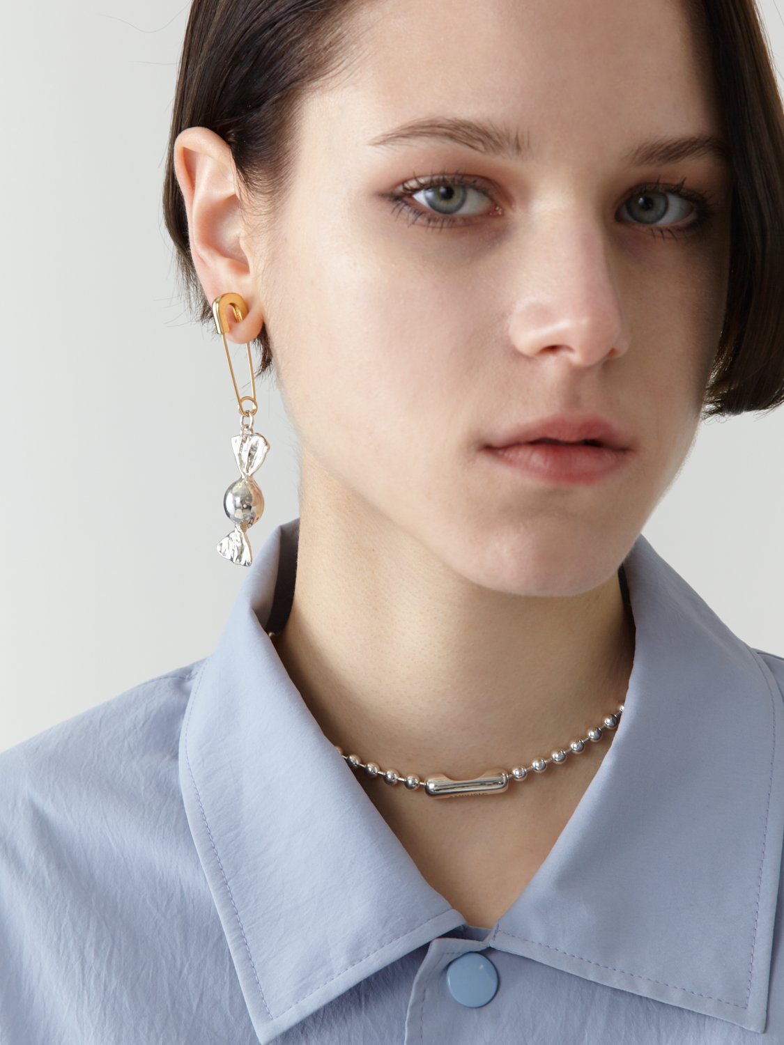 AMBUSH (アンブッシュ) SAFETY PIN PIERCE ピアス AMBUSH（アンブッシュ）の「SAFETY PIN PIERCE（ピアス（片耳用