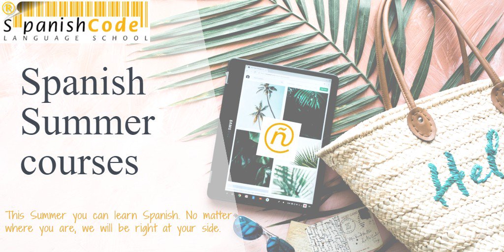 SpanishCode's tweet image. This summer you will enjoy our Spanish courses whenever you are. Spanish Summer courses 2018. Do not miss them!😉👍 #Summercourses #Spanisheverywhere spanishcode.com/spanish-summer…