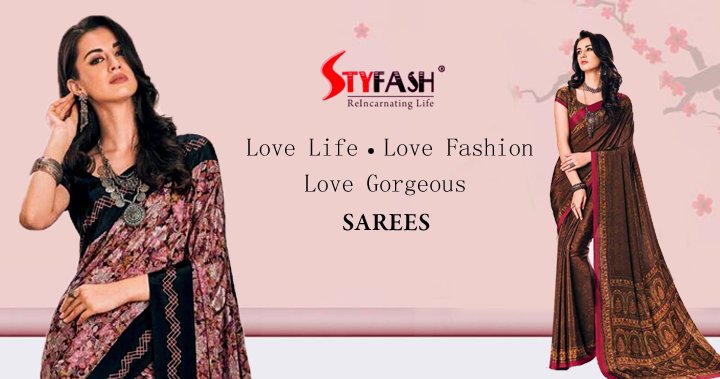 styfashstore's tweet photo. Your search for #gorgeous #sarees end here, in the house of #styfash. #latest #collection of #sarees for all #seasons and #occasions
For more #collections visit us at https://t.co/OtwcuAYt5s
#stayinstyle #fashion #fashionwear #partywear #apparels #eveningwear #loveforfashion https://t.co/UxbMQaLb4o