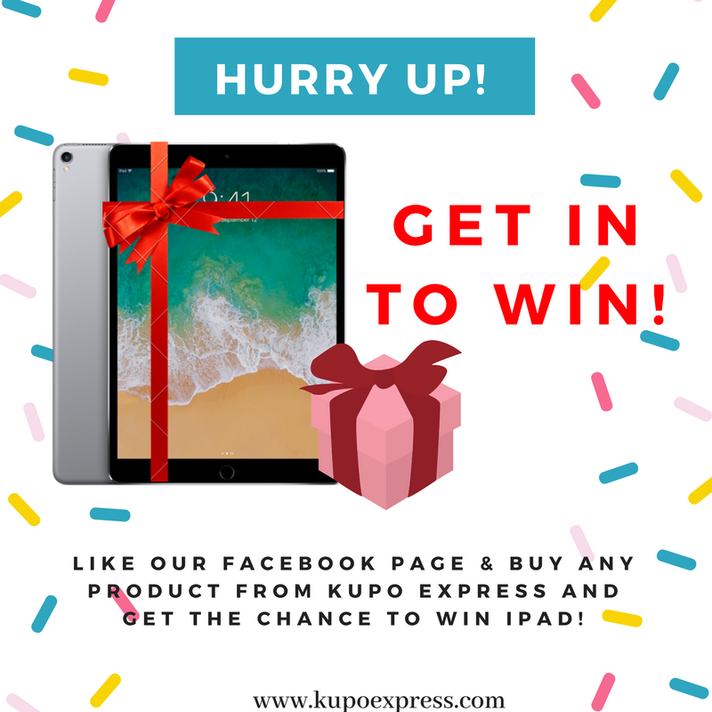 KupoExpress's tweet photo. Like our FB page &amp; Buy any product from #KupoExpress And get a chance to win #apple #iPad 
Explore here:- https://t.co/Res6GXaDLb 
**Lucky #winner will be announced on end of the June**
#onlineShopping #sales #OnlineShoppingSale #OnlineShop #ShopOnline #OnlineSale #OnlinePurchase https://t.co/5BWGxhvPqr