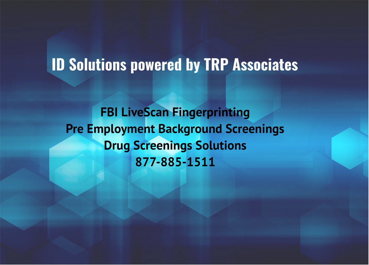 Is your company in need of background screening solutions ? TRP Associates can assist you with employment and tenant background checks. trpassociates.net