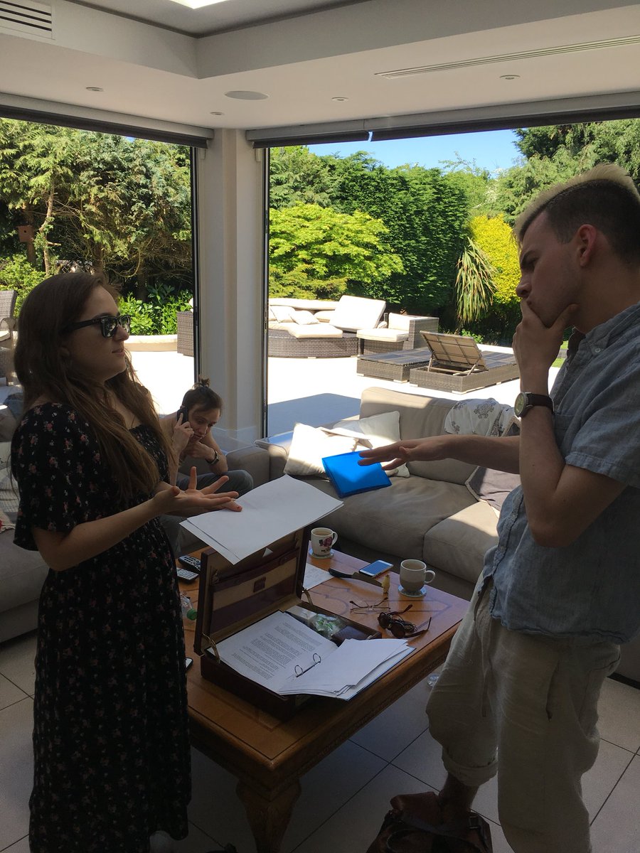 Rehersals in full swing ..... <a href="/BlindElephantCo/">Blind Elephant</a> are back! <a href="/ShelleyTheatre/">Shelley Theatre</a> we are coming for you!!!  #GAAL #theatre #MondayMotivaton #fringe