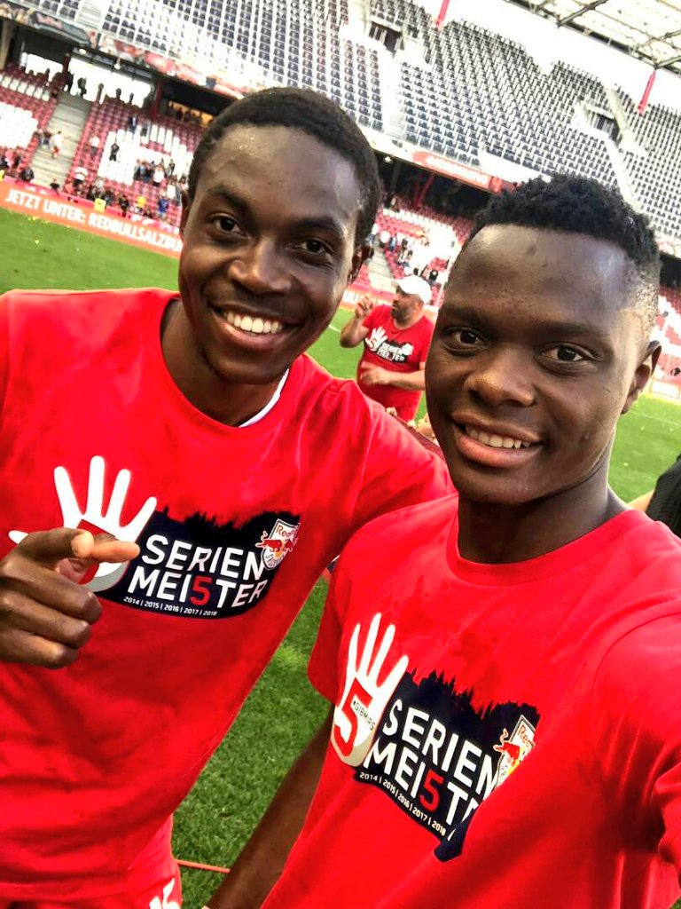 KafueCelticFC's tweet photo. Hearty congratulations to @EnockMwepu11, @PatsonDaka20 and their @RedBullSalzburg teammates on clenching the Austrian league title.
#CrocSupport🐊 https://t.co/gwym70yPdV