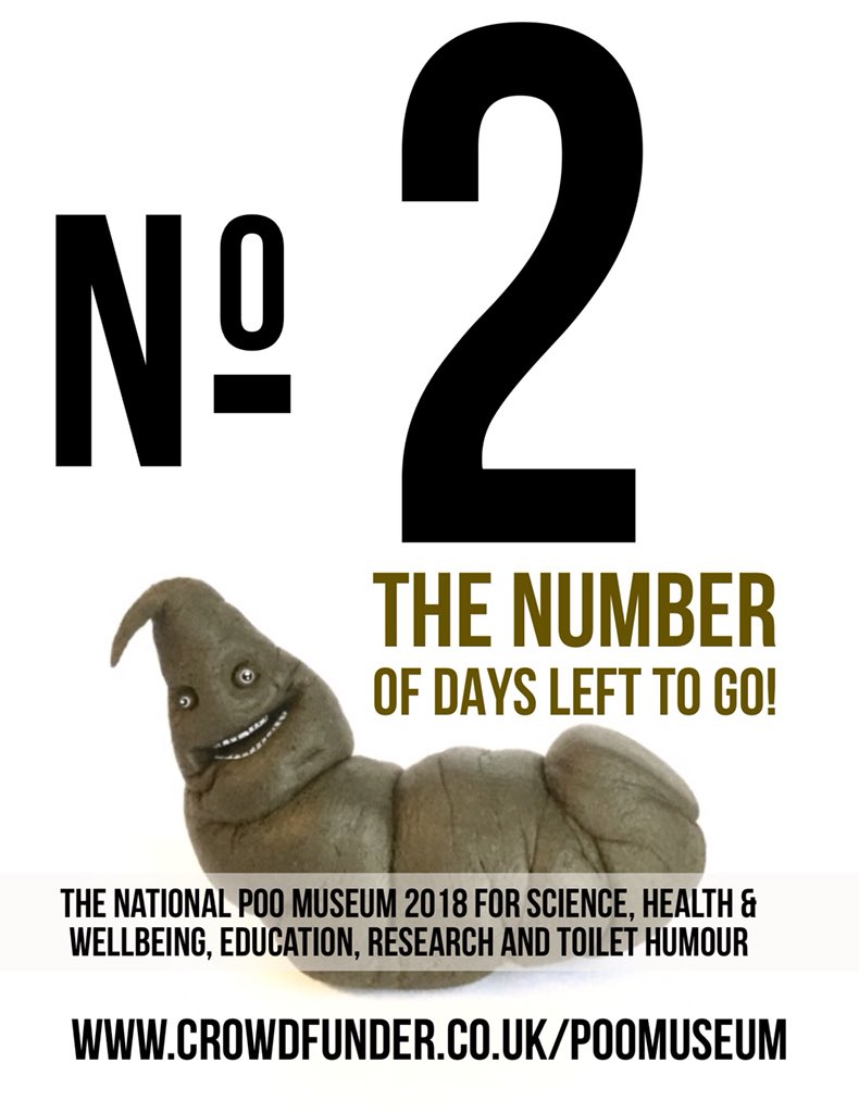 PooMuseum's tweet photo. Two is magic number! Our https://t.co/zqg6voE3C8 has just two days left to run. Please join in with the folks who are already helping us to build a magnificent museum of poo & related subjects. Plus, you’ll be helping us renovate a #Napolionic fort at the same time! Thank you! https://t.co/C1EsRqbNpq