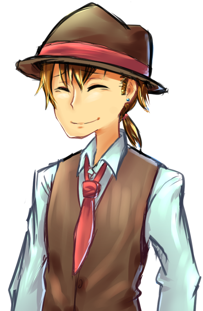 夕兎 近々多分落書き多め Pa Twitter 胡散臭いキャラいいですよねー僕も好きですよ