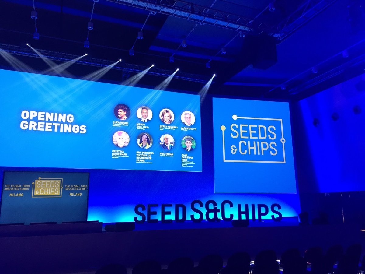 Opening Greeting 
Conferenza di Apertura #SaC18 #FoodInnovation #FoodTech #sostenibilità @MiCoMilano <a href="/KerryKennedyRFK/">Kerry Kennedy</a> <a href="/DiSBAcnr/">DiSBA-CNR</a> @cribowerman @viktoriabourbon @PhilHoganEU