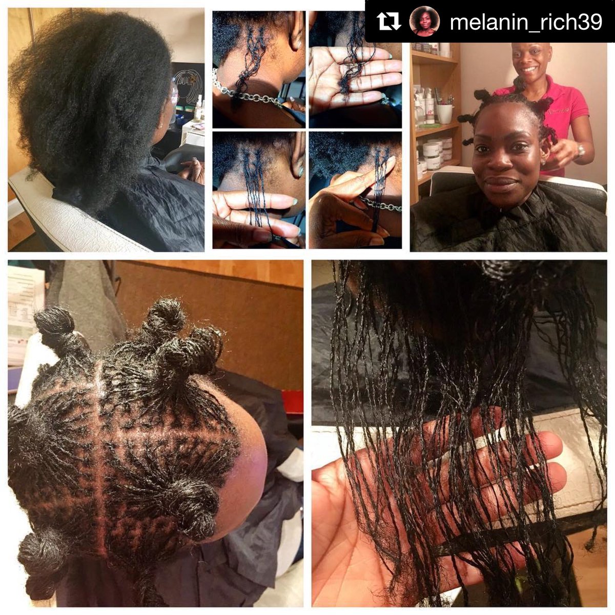 almocado's tweet photo. Happy Anniversary to the lovely @melanin_rich39 on celebrating 1 year into her Sisterlocks journey.
#sisterlocks #sisterlocs #microlocs #smalllocks #almocado #blessedhands #bestclients #locjourney #ladieswithlocs https://t.co/AF9Oj7HaTL https://t.co/wJyWnHrSc8