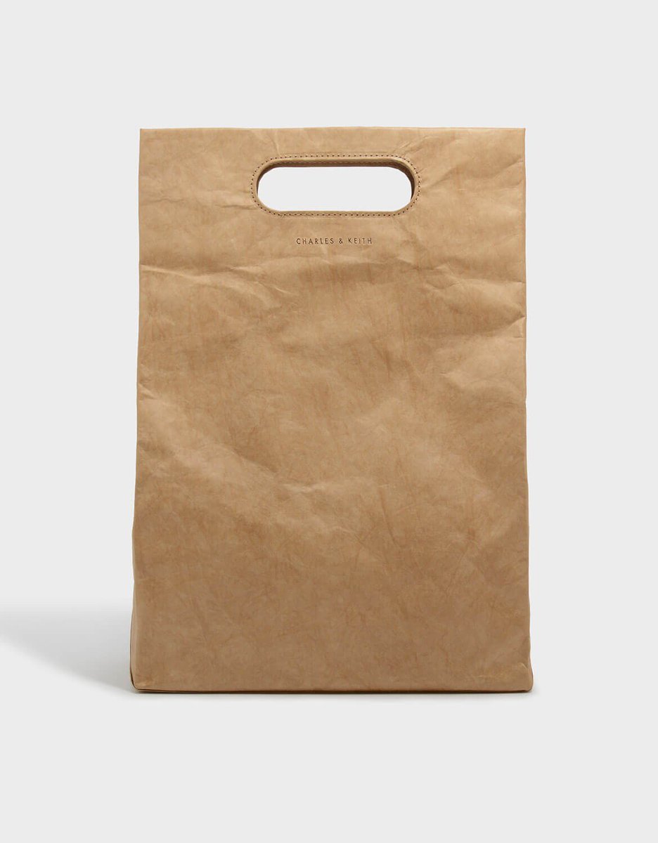 charles and keith plastic bag