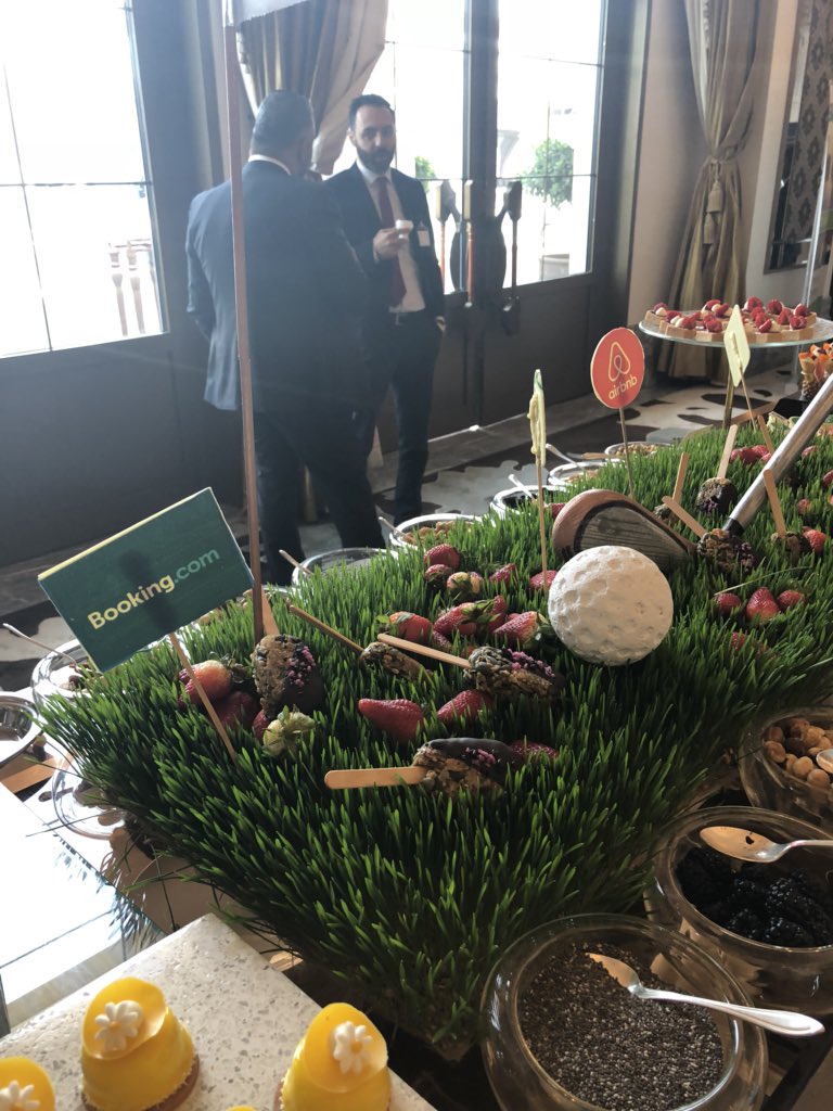 aaronsutton89's tweet photo. Great spread today courtesy of the @StRegisDubai #gmleaders18 https://t.co/SL7XqxcXso