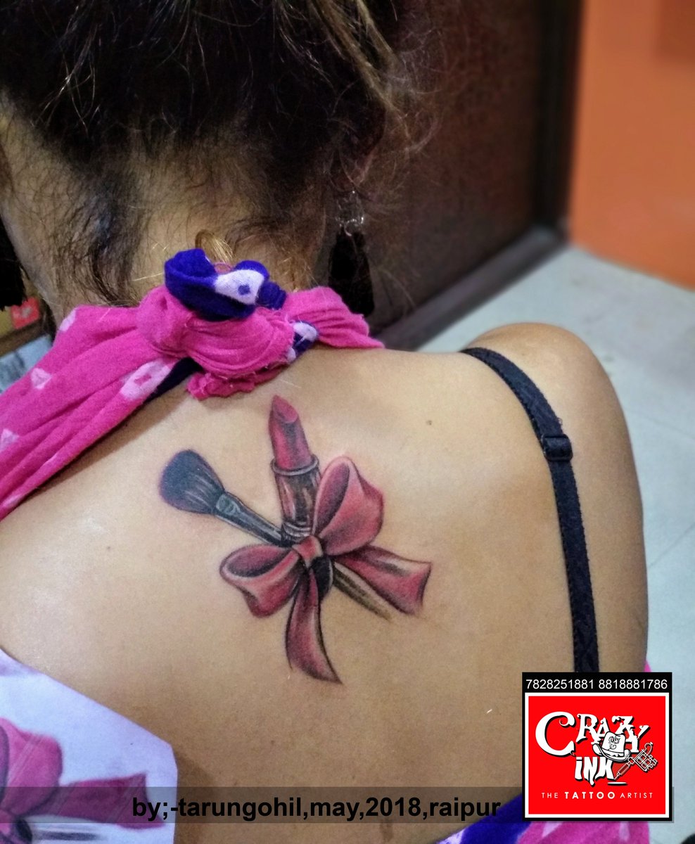 Top 93 about makeup brush tattoo designs latest  indaotaonec