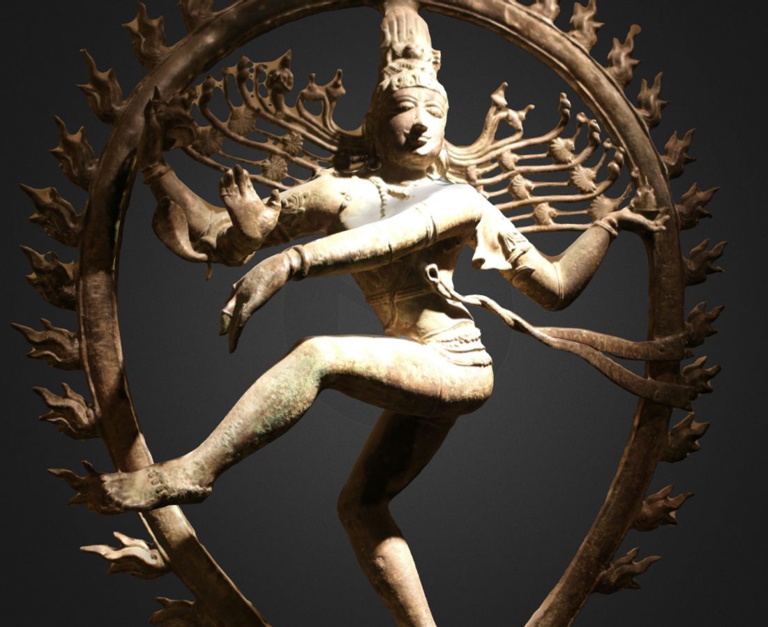 Another 900 year old Chola era bronze vigraha of Nataraja, held at the Guimet Museum in Paris.  http://www.guimet.fr/event/rodin-et-la-danse-de-shiva/