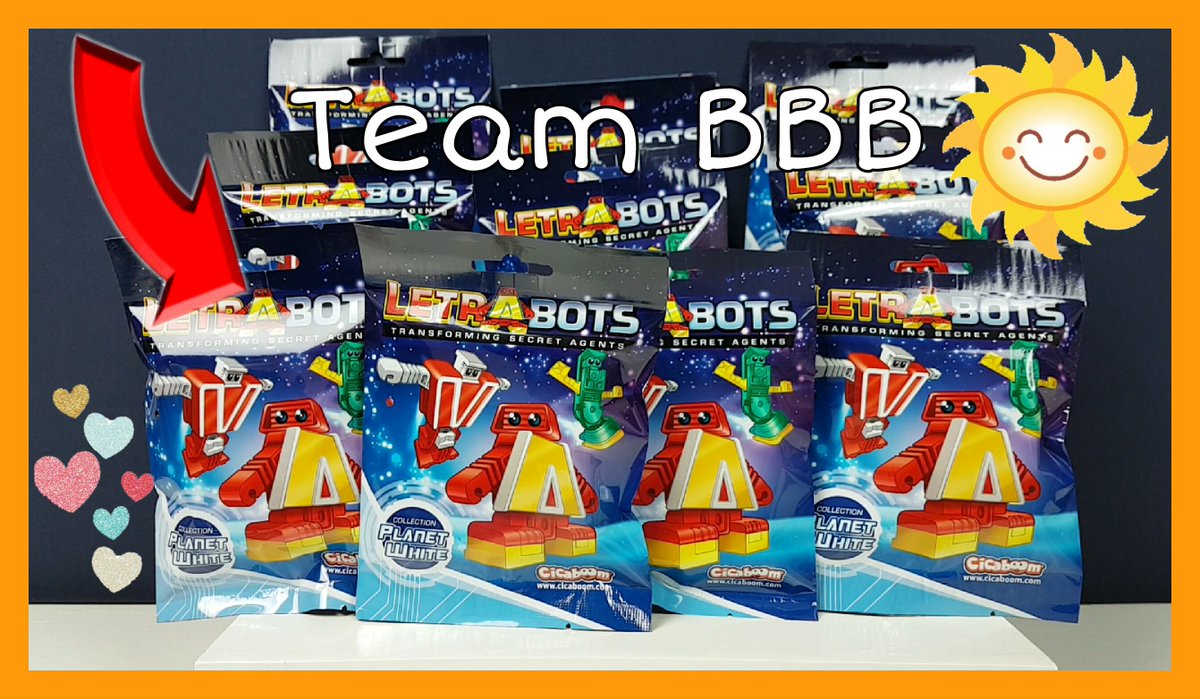 TeamBBB123's tweet photo. LETRABOTS! Transforming Secret Agents! :D NEW TOYS!
https://t.co/MTkW6iBb0p

#Letrabots #robots #toys #hottoy #newtoy #transformingrobots #SmallYouTuberArmy #IAmACreator #Cicaboom #letterbot #transformer

@LetsGrow_SC @TheYTForum @SmallYTerArmy @RetweetsTube @smallYTcreators https://t.co/kd6swyJZYX
