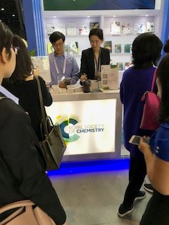 Great couple of days in Hangzhou at the CCS Congress - presented the joint Young Researchers' Awards and dropped by the RSC stand. Well done team.