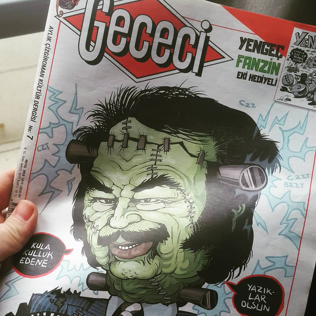 #gececidergisi 'nin son sayısına kapak çizdim. #gececidergisi 'nin son sayısı bayilerde. #gececidergisi ... <a href="/gececidergi/">Gececi Dergi</a> si...