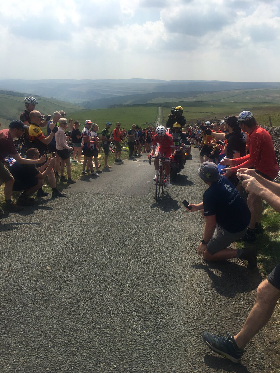 #TDY18 Top of Park Rash and Rossetto makes it up still looking great !! Fabulous day out too.