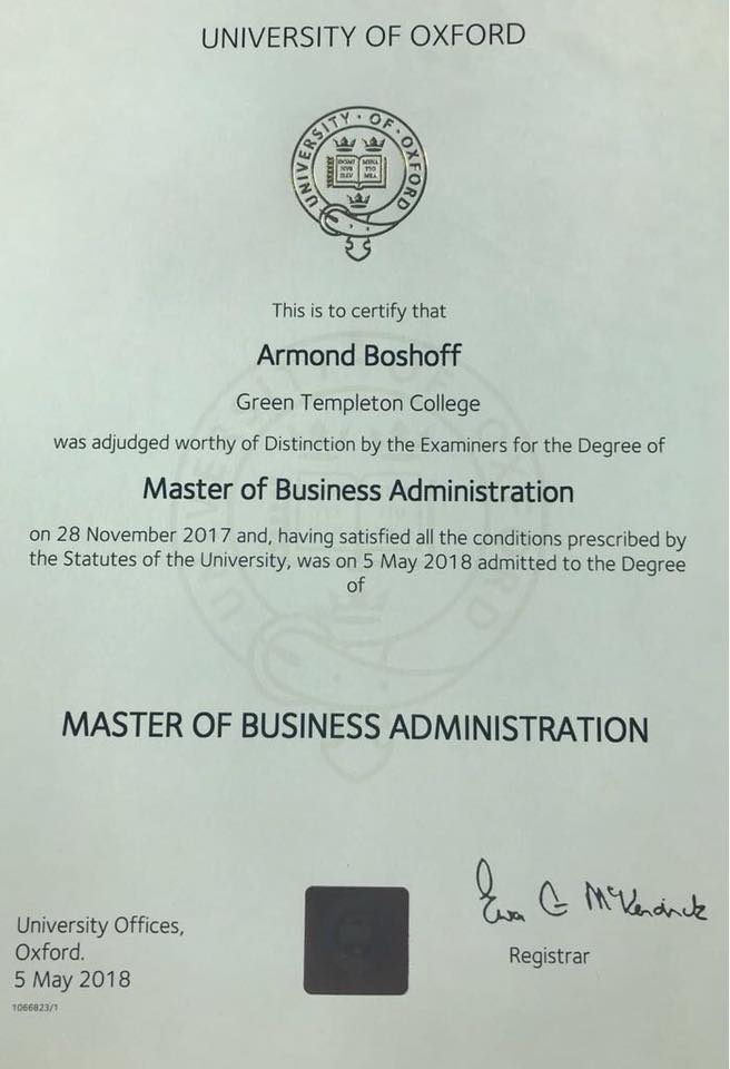 Atterbury Property No Twitter Congratulations To Armond Boshoff