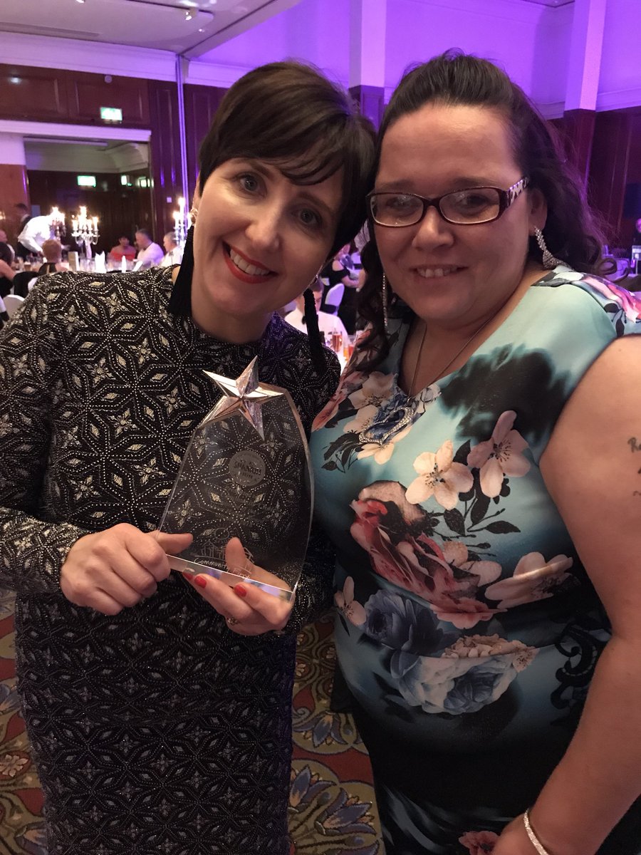 AliveChoir's tweet photo. The morning after the night before... can’t believe we won the Albert Haslett Award for contribution to arts &amp; creativity in the Shankill community! Head over to our Facebook page to see more photos from last night! https://t.co/xPYLXel5zo #BestAwards #ShankillBEST #BelfastHour https://t.co/tQ5Q0JhkzU