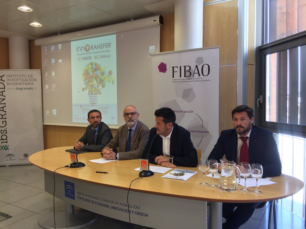 FIBAO's tweet photo. Acto inaugural #innoTRANSFER https://t.co/e4Oy8NC6IP… @IDEAJunta @BICGRANADA @CCGranada @CGE_Granada @onGranadaTC @PTSGranada https://t.co/0sjMFPBTky