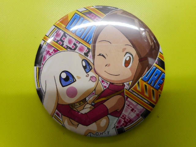 デジモン】デジモンアドベンチャー02 ドでか缶バッジ第2弾 ヒカリ 入荷