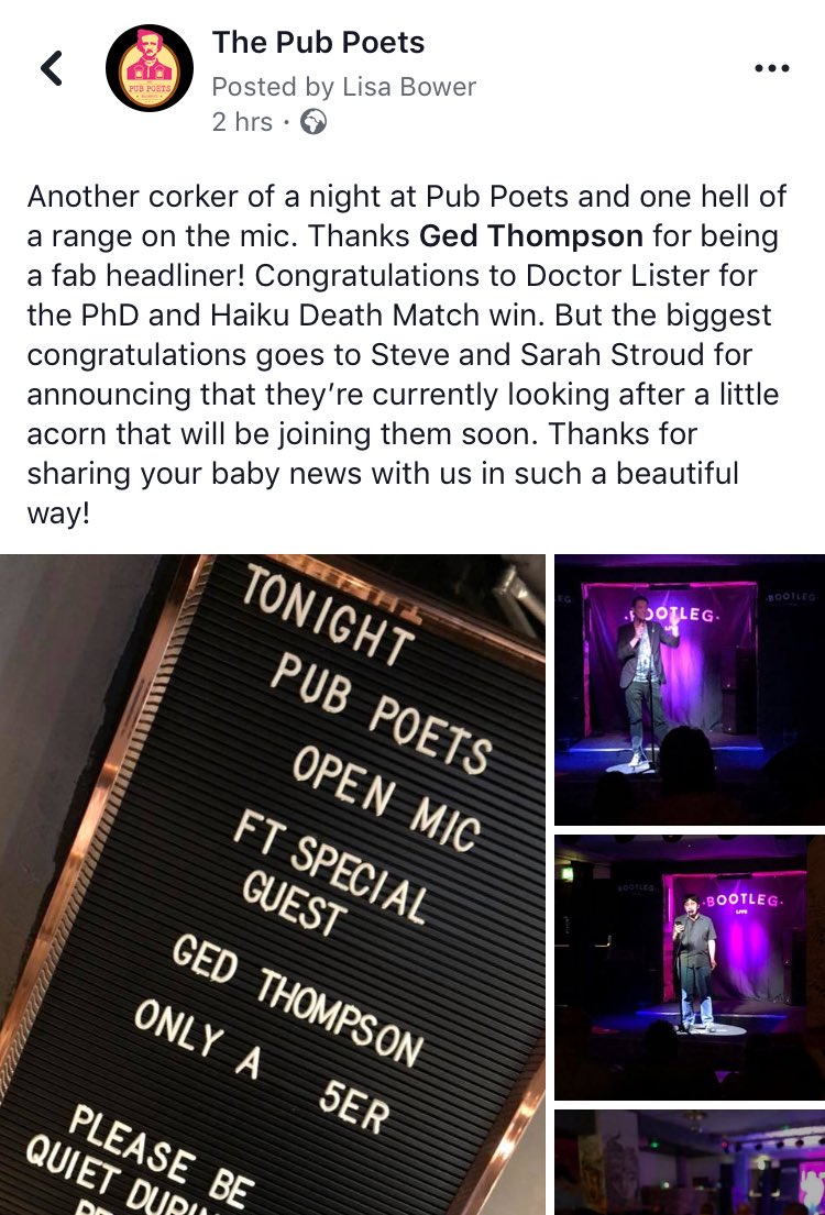 Pub Poets (@pubpoets) on Twitter photo 