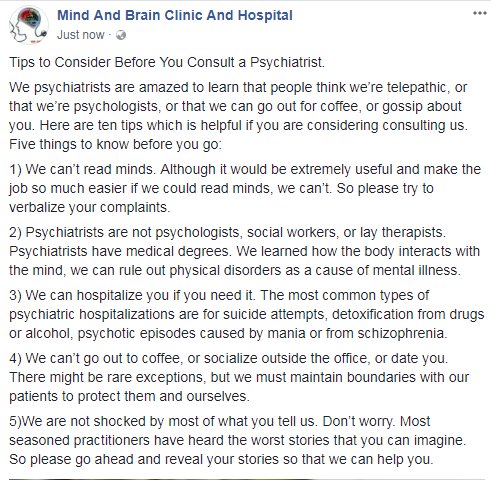 Mnb2017Brain's tweet photo. #Tips #Consulting #Psychiatrist #Mentalhealth #KGF #Saaho #GlobalHealth #Psychology #Therapy #HappyLife #LifeGoals #MindandBrainClinic #Bangalore #Sahakarnagar #psychiatristinbangalore #DrSafiya #Safiya #psychiatristinsahakarnagar #MondayMotivation #MondayMotivations #Clinic https://t.co/bchOtc492R