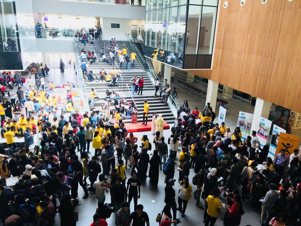 AmityDUBAI's tweet photo. As part of the Social Awareness Program (SAP) Day Celebrations, the Department Of Psychology, #AmityDubai organised a Community Carnival on campus to encourage compassion and positive behaviour for social change.
#AllThingsAmity #SocialAwarenessProgram https://t.co/uB1RwKBzu5