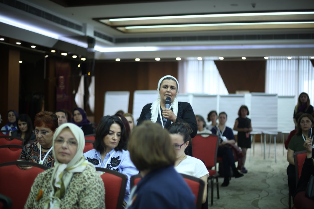 Türkiye’nin her yanından 100’e yakın #kadinkooperatifi ‘nin katıldığı 6. Kadın Kooperatifleri Buluşması tartışma bölümüyle devam ediyor.