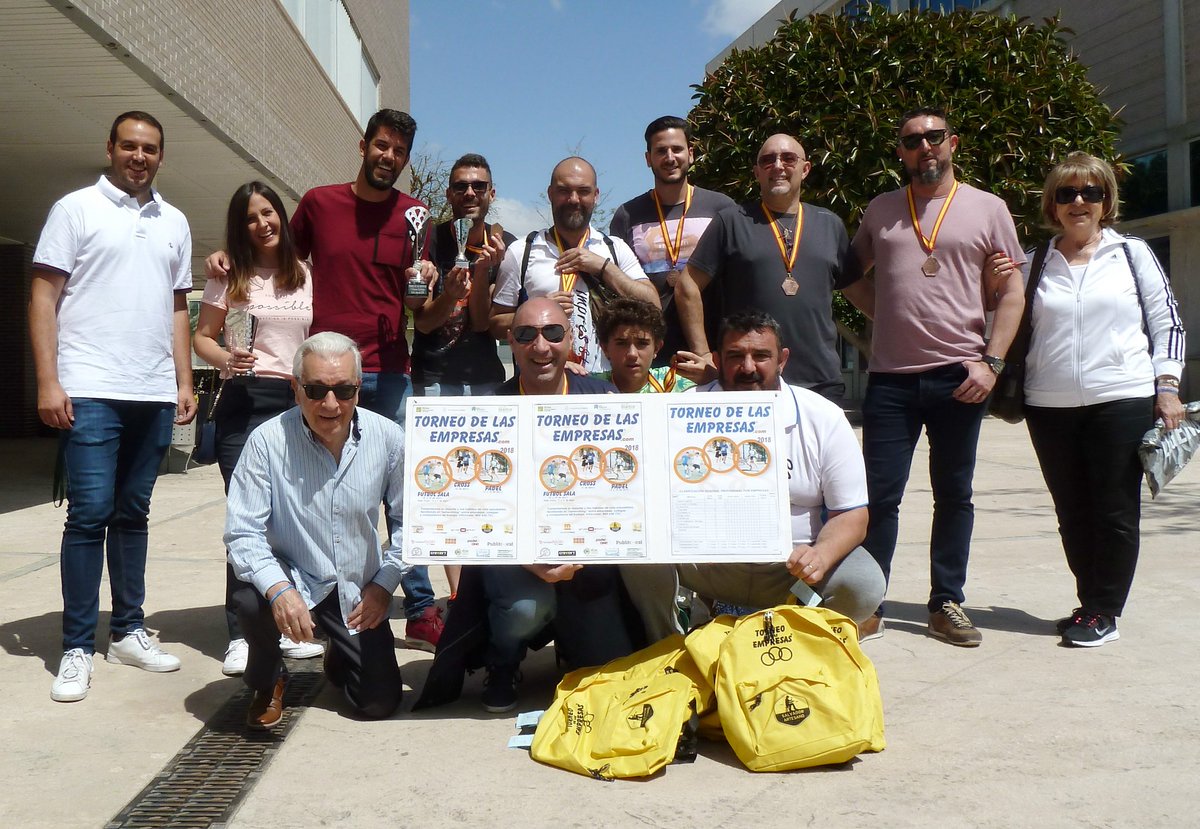 TORNEOEMPRESAS's tweet photo. Resultados finales por empresas:
1º @GrupoLarcosta 
2º @grupoanton
3º @GrupoSorollaEdu La Devesa Elche
Enhorabuena!! 👏👏👏✌️✌️✌️ https://t.co/i1VZPZRZI1