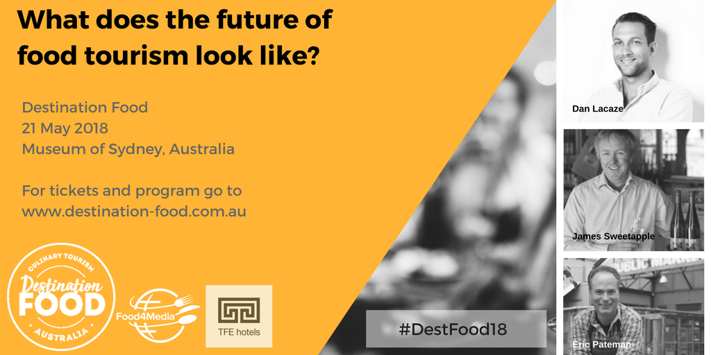 HollyGalbraith's tweet photo. Just 2 weeks until Destination Food, get the latest conference update here https://t.co/TERussH4IT #DESTFOOD18 https://t.co/sT8XdULrzc