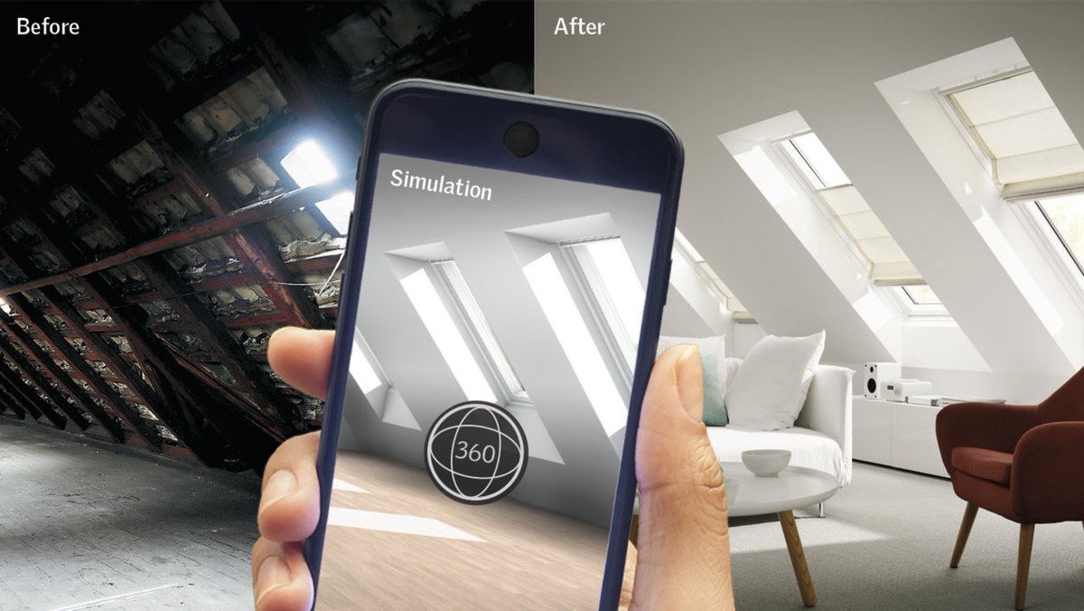 VELUX_France's tweet image. #MyDaylight, une application qui permet de visualiser les bénéfices de la #lumièrenaturelle dans l’#aménagement de ses #combles ! @foiredeparis 
ow.ly/kWF430jNmmJ