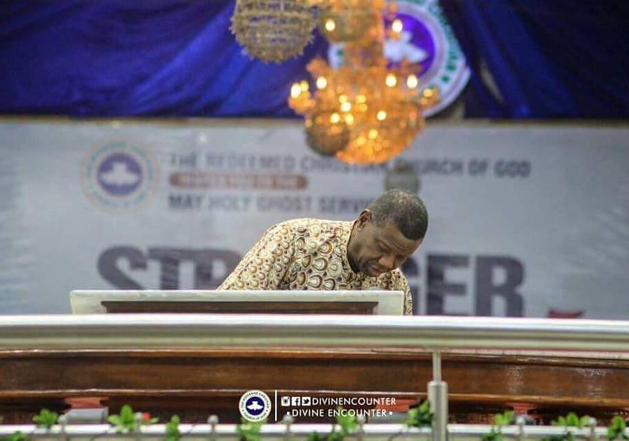 PastorFAAdeboye's tweet photo. Thank you for joining us for @divinencounter We pray your blessings shall be permanent in Jesus name. God bless you, stay blessed! Good morning in Jesus name https://t.co/z6DXhL4S1s
