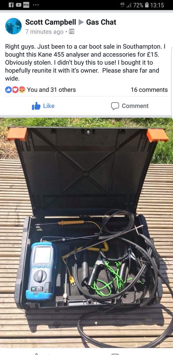 GasSayef's tweet image. Lets spread this around, Scott Campbell actually paid for this so it can be reunited to the rightful owner 👍🏼👍🏼
@pbplumber @plumberparts @iloveplumbingme @GasManGod @Plymouthgas