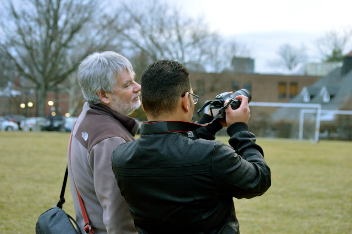 sjuphc's tweet photo. The last photography workshop and photo walk with Christopher Dixon and Vyom Dave. Experiences in wildlife photography have been exchanged during photo walk. #sju https://t.co/W4M7M4pnvv