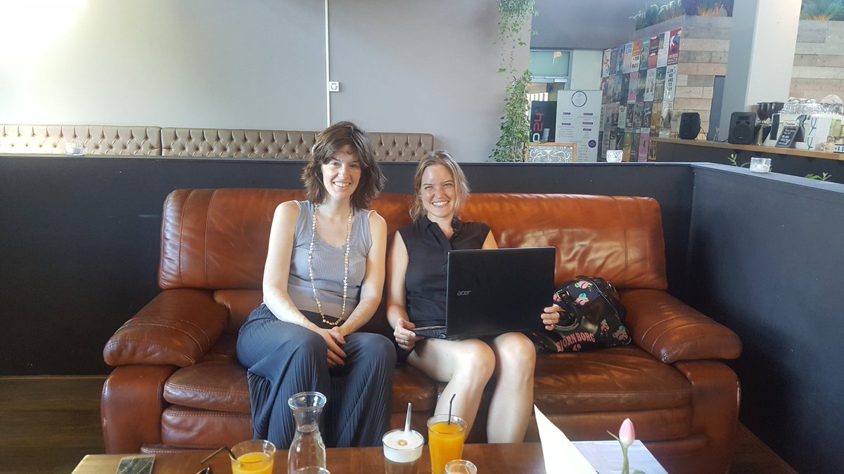 Hell yeah 1e dag weer samen werken na zwangerschapsverlof! #workingmom schrijfcursusvolgen.nl