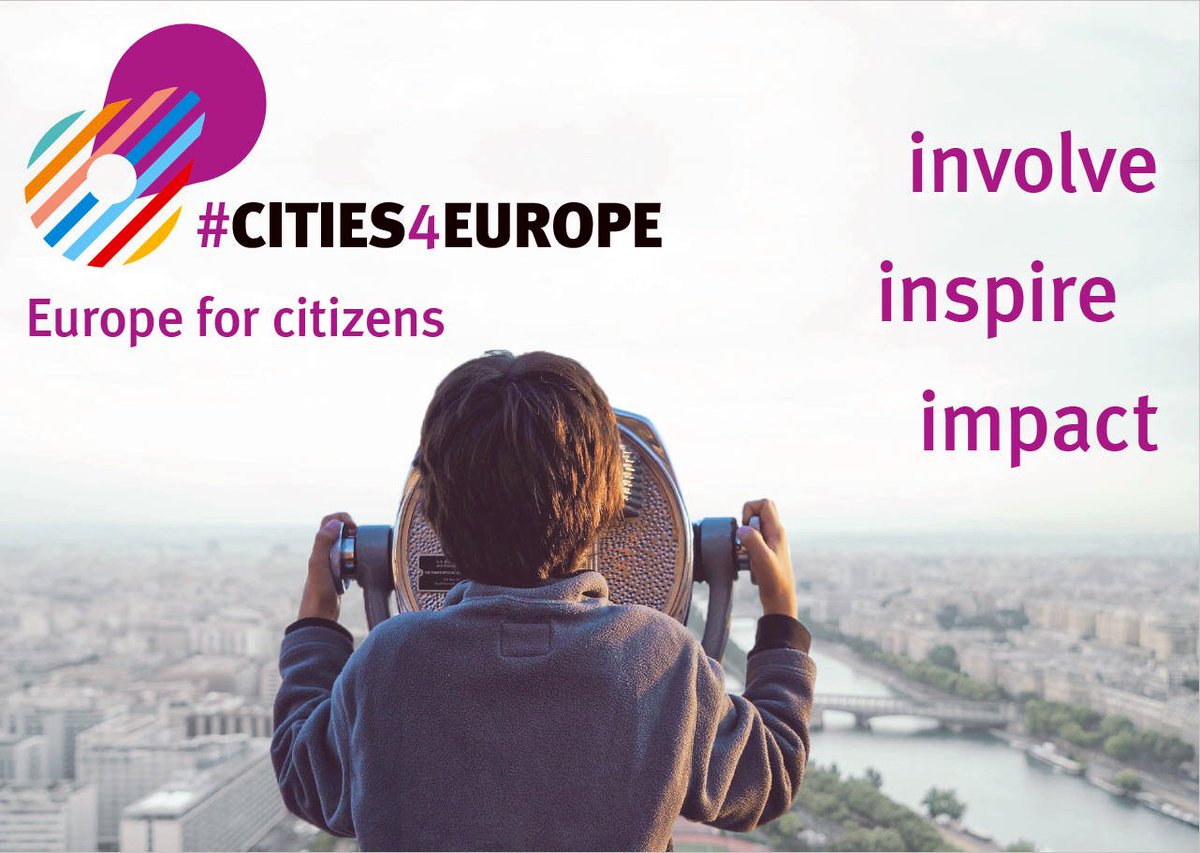 #Cities4Europe - Europe for citizens: Bürger beteiligen, staatlichen Institutionen Impulse geben, Entscheidungswege in #Europa beeinflussen! 🇪🇺Die #EuroCities Kampagne 2018 möchte neue Formen von #Demokratie erkunden und befördern ➡️ Mach mit: cities4europe.eurocities.eu/eu-campaign/in…