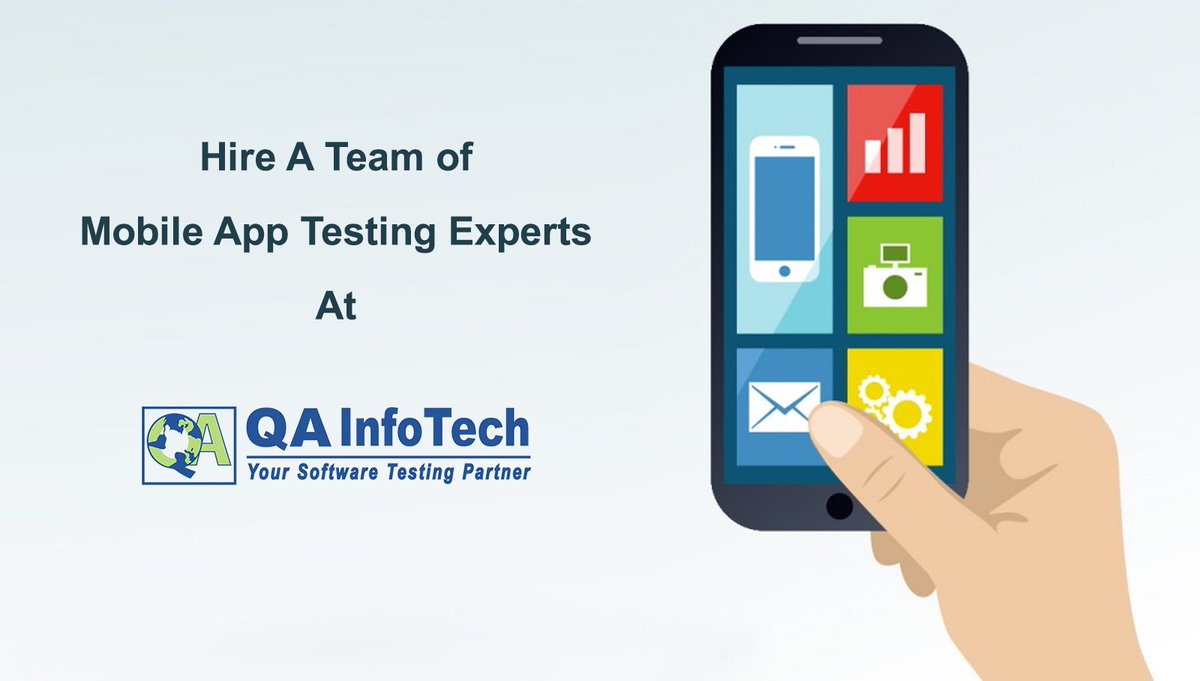 QAInfoTech's tweet image. The intricacies of a mobile application require a concentrated #testing effort. By availing #MobileTesting services from the experts @QAInfoTech deliver a seamless user experience. To know more visit qainfotech.com/mobile-testing… #AppTesting #MobileTestingServices #AndroidApp #iOSApp