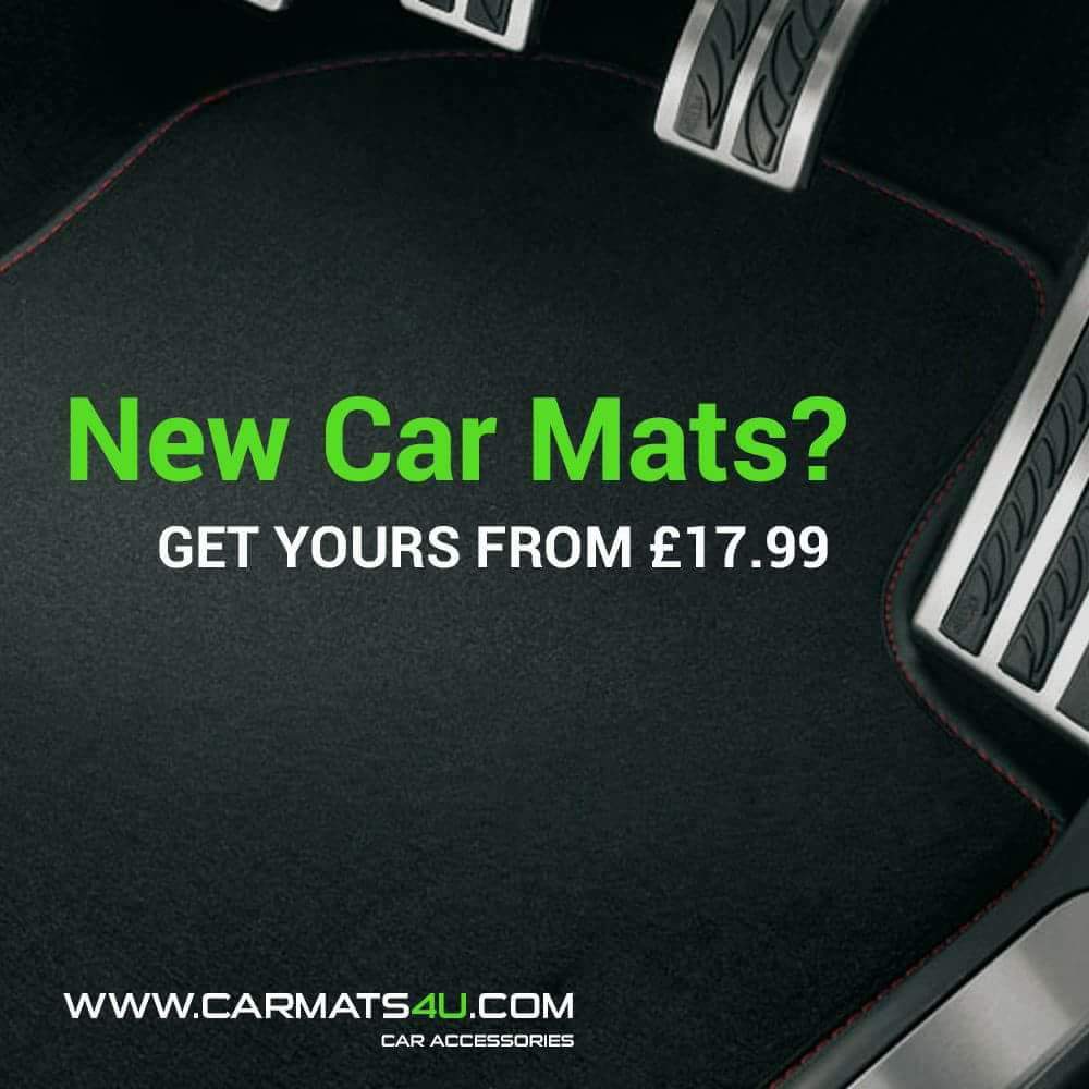 Cleaning your pride and joy today?

New #carmats from only £17.99

Get them fast with EXPRESS DELIVERY!

carmats4u.com