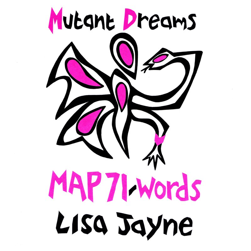 FoolproofProj's tweet photo. A book of Map 71's lyrics by Lisa jayne, 'Mutant dreams', is out now, order it here! https://t.co/Ni9WH1wpku https://t.co/PhMoT7xOSi