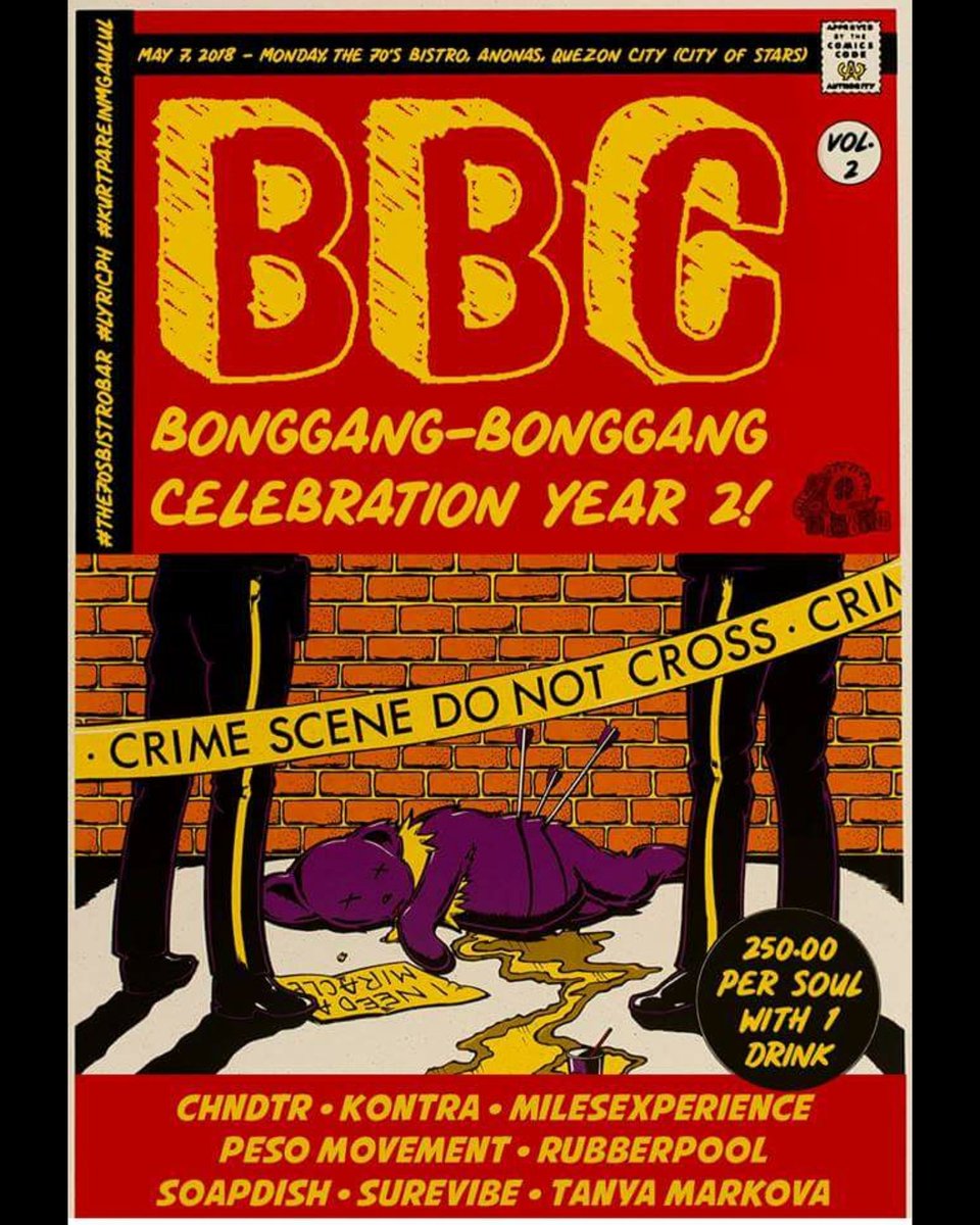 PesoMovement's tweet image. Birthday ni Kurt today, Monday the 7th, so we're doing that rare live gig sa 70s Bistro. Imbitado ka!