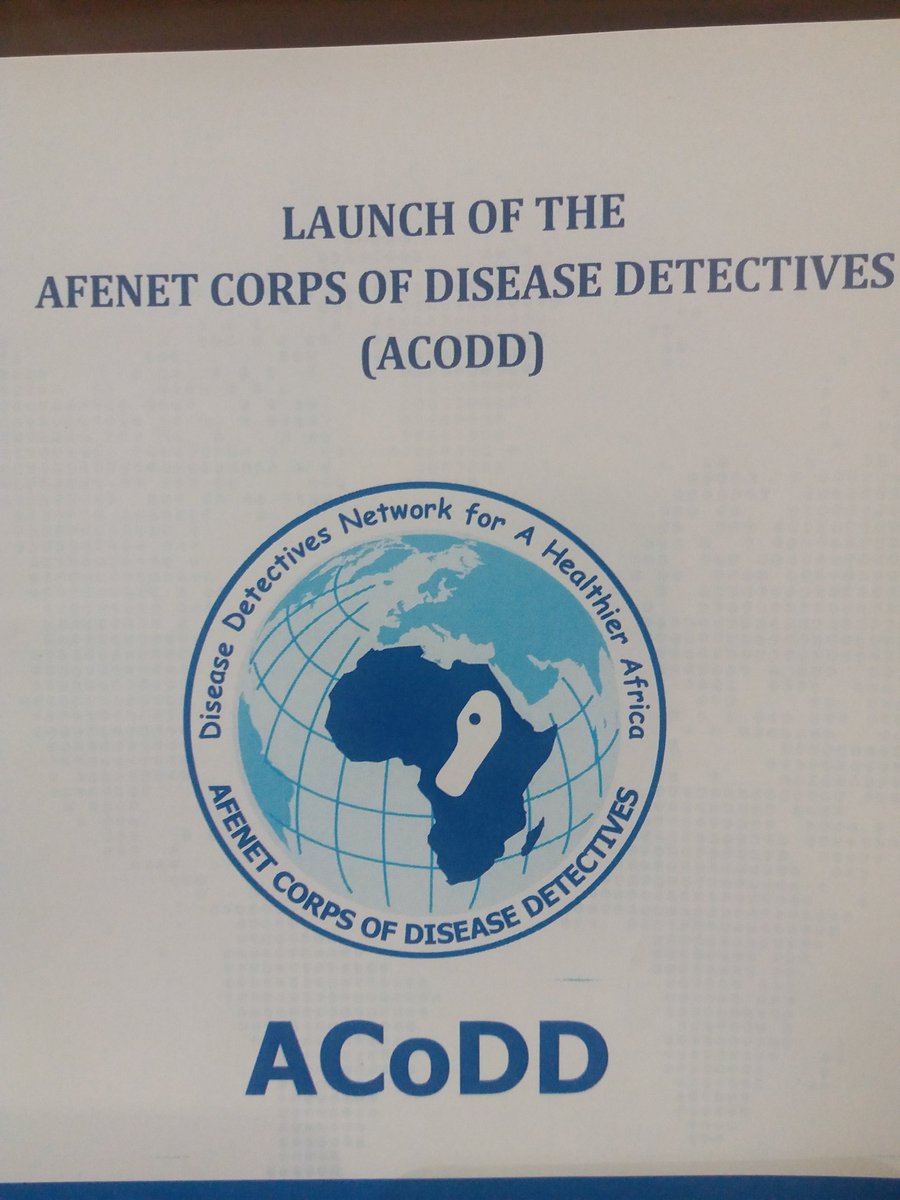 DrDebola's tweet photo. Competent workforce, boots -on-the-ground disease detectives. #ACoDD https://t.co/Z1SHZM68UG