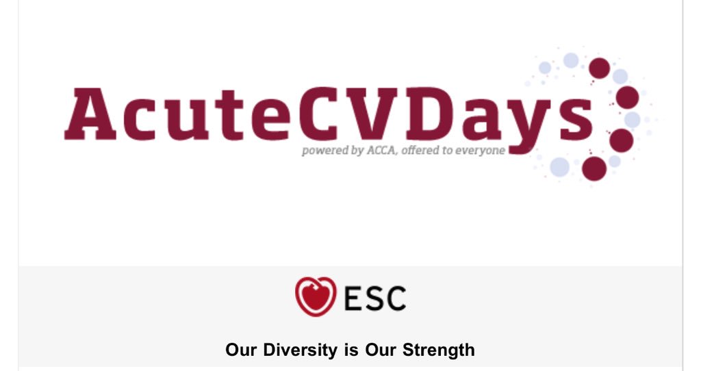 EchoSoliman's tweet photo. Don't miss this week #AcuteCVD days FREE resources from #ACCA. Cardiogenic Shock learning treasures OPEN for everyone #POCUS #FOAMed #FOAMcc #FOAMus #ESCCoT #cardiotwitter #https://www.escardio.org/Sub-specialty-communities/Acute-Cardiovascular-Care-Association-(ACCA)/acutecvdays https://t.co/tfYYoenlgp