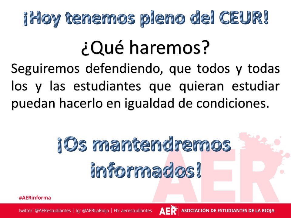 Y esto es solo el principio! Seguimos trabajando ✌️
#AERinforma
