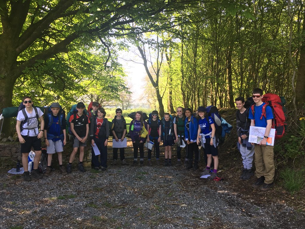 All set for D of E practice walk #dofe #mendiphills #bankholidaysunshine