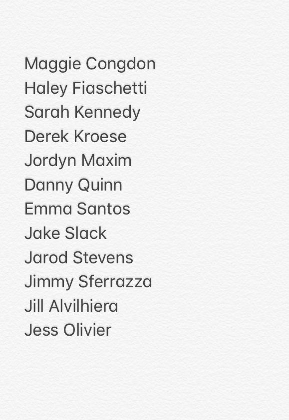 ARHSassassin's tweet photo. These 12 assassins are in it to win it! 

Round 3 will begin after school, you will reveieve your target sometime during the day. Stay tuned. https://t.co/lmtAyObqCo