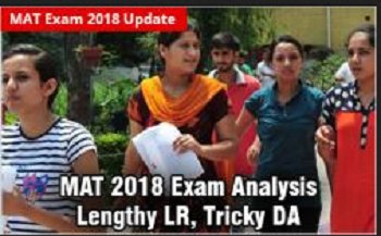 TopCollegeDelhi's tweet photo. #MAT2018Analysis: May Exam over with lengthy LR; Difficulty Level remains moderate; 17000 take #PBT MAT
https://t.co/YD81m3X37n https://t.co/i5N3Z20P2T
