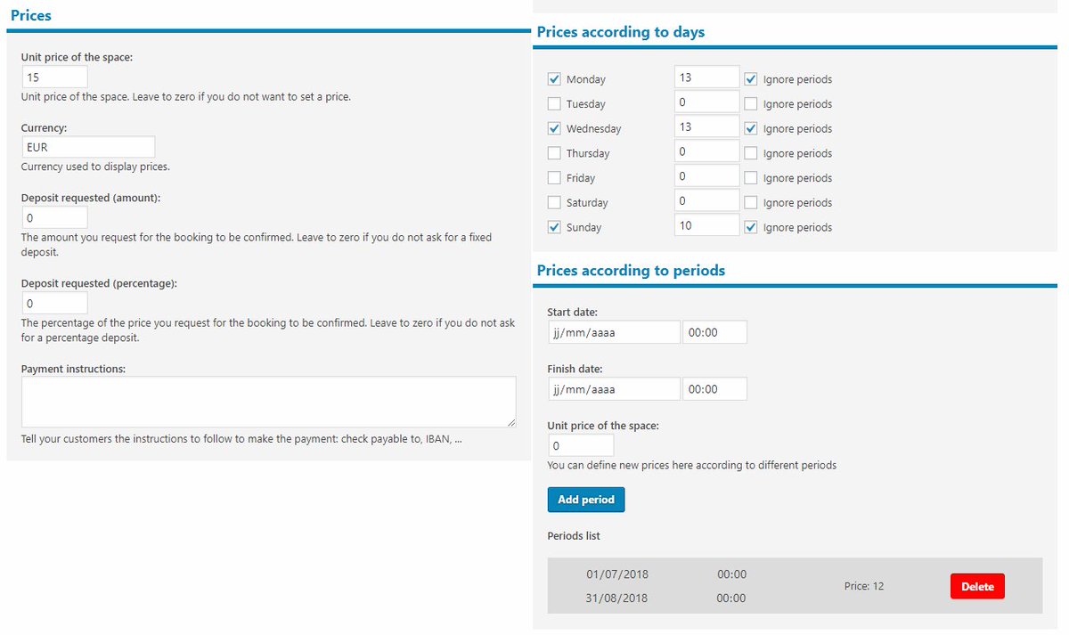 OnListOff's tweet image. Nouvelle version 1.5 du plugin gratuit Oui! Booking pour gérer vos  réservations dans WordPress. Prix par périodes, par jour, import ou  export des données en CSV, ajout d'options par  heure, par jour, par semaine ou par mois. Et bien d'autres choses! wordpress.org/plugins/oui-bo…