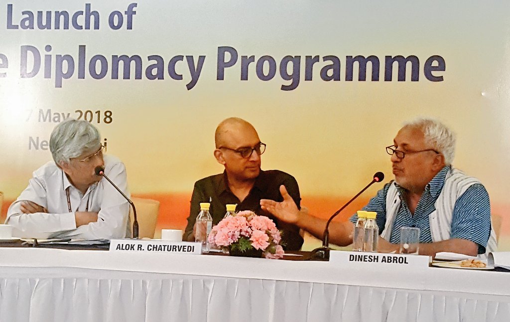 Nimita Pandey on Twitter: "Thanks to Prof. Dinesh Abrol, #ISID for elucidating on challenges of #ScienceDiplomacy and building institutions to mitigate them, at launch of @RIS_NewDelhi @NIAS_India prog. on #ScienceDiplomacy @Sachin_Chat @IndiaDST @